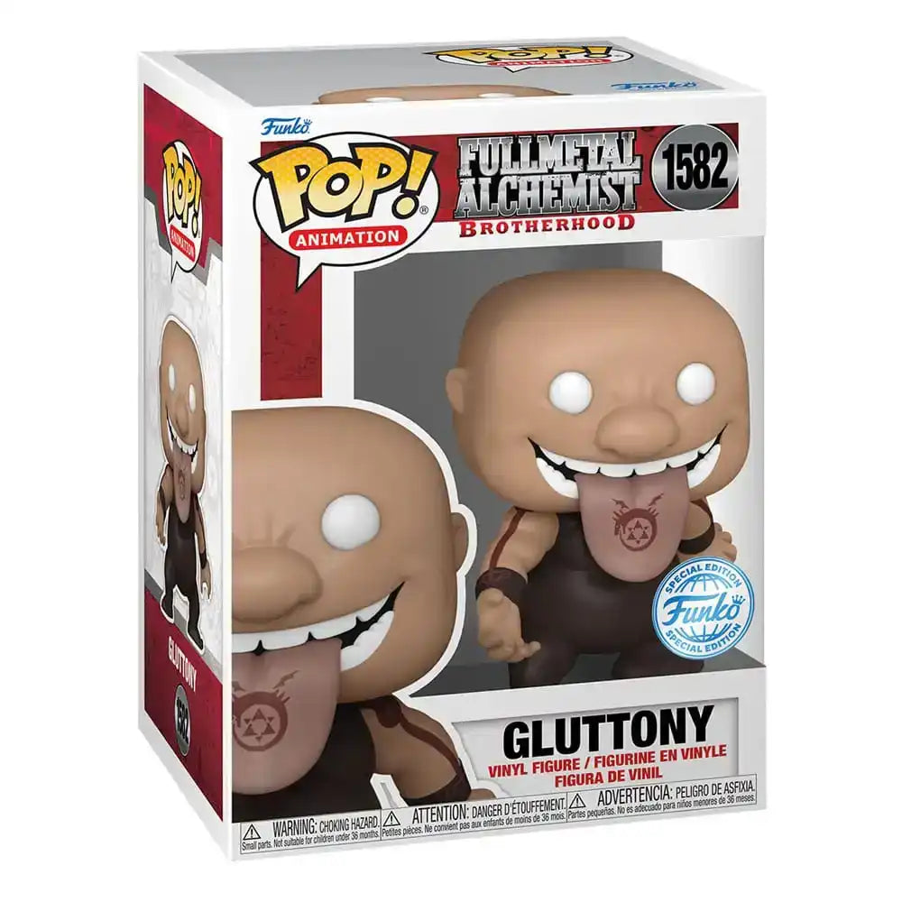 Fullmetal Alchemist Brotherhood POP! Animation Vinyl Figur Gluttony 9 cm - Smalltinytoystore