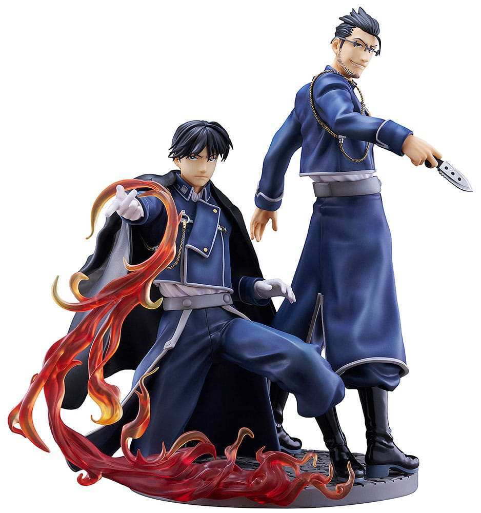 Fullmetal Alchemist: Brotherhood PVC Statue Roy Mustang & Maes Hughes Kizuna 27 cm - Smalltinytoystore