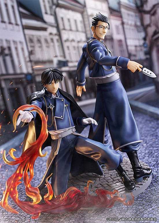Fullmetal Alchemist: Brotherhood PVC Statue Roy Mustang & Maes Hughes Kizuna 27 cm - Smalltinytoystore