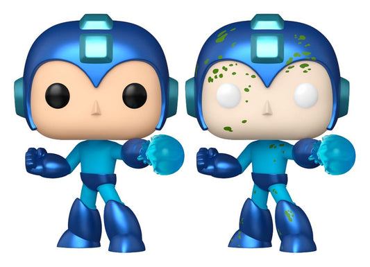 Funko Fusion POP! Games Vinyl Figuren Mega Man w/CH 9 cm Sortiment (6) - Smalltinytoystore