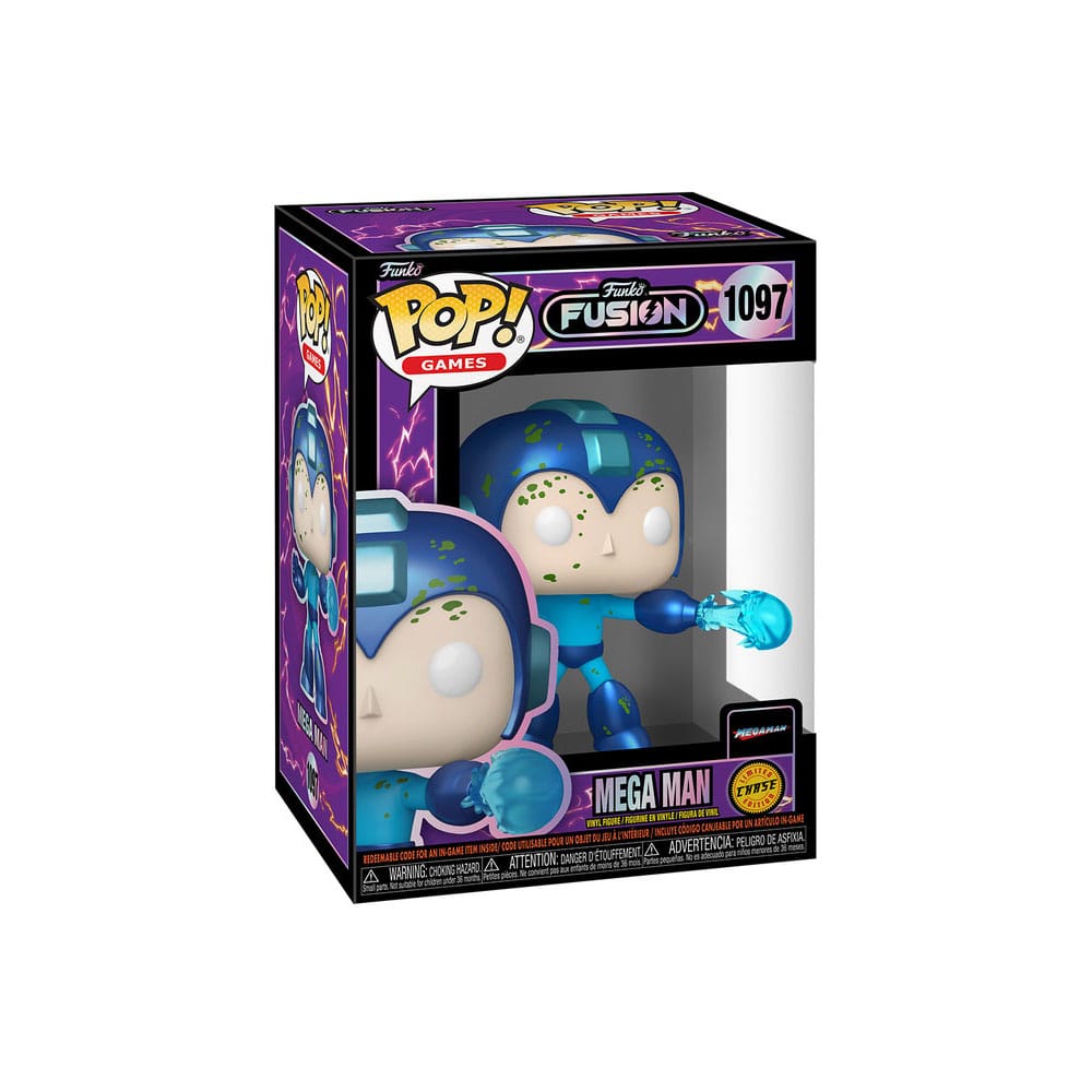 Funko Fusion POP! Games Vinyl Figuren Mega Man w/CH 9 cm Sortiment (6) - Smalltinytoystore