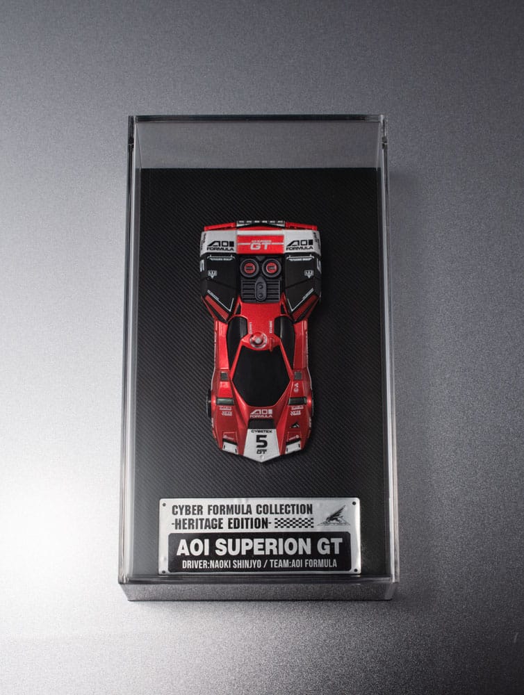Future GPX Cyber Formula Fahrzeug Aoi Superion GT Heritage Edition 7 cm - Smalltinytoystore