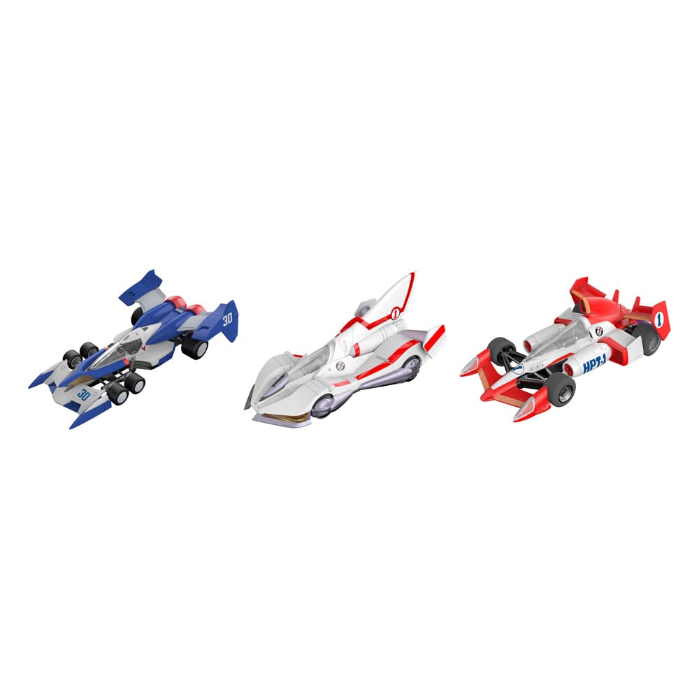Future GPX Cyber Formula Fahrzeuge 3er-Pack Super Asurada 01 Circuit Mode & AKnight Savior 005 & Ishzark Renewal Repeat Edition 11 cm (with gift) - Smalltinytoystore