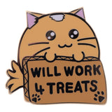 Fuzzballs Ansteck-Pin Whisky Will Work 4 Treats Limited Edition - Smalltinytoystore