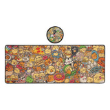 Fuzzballs Schreibtischunterlage & Untersetzer - Smalltinytoystore