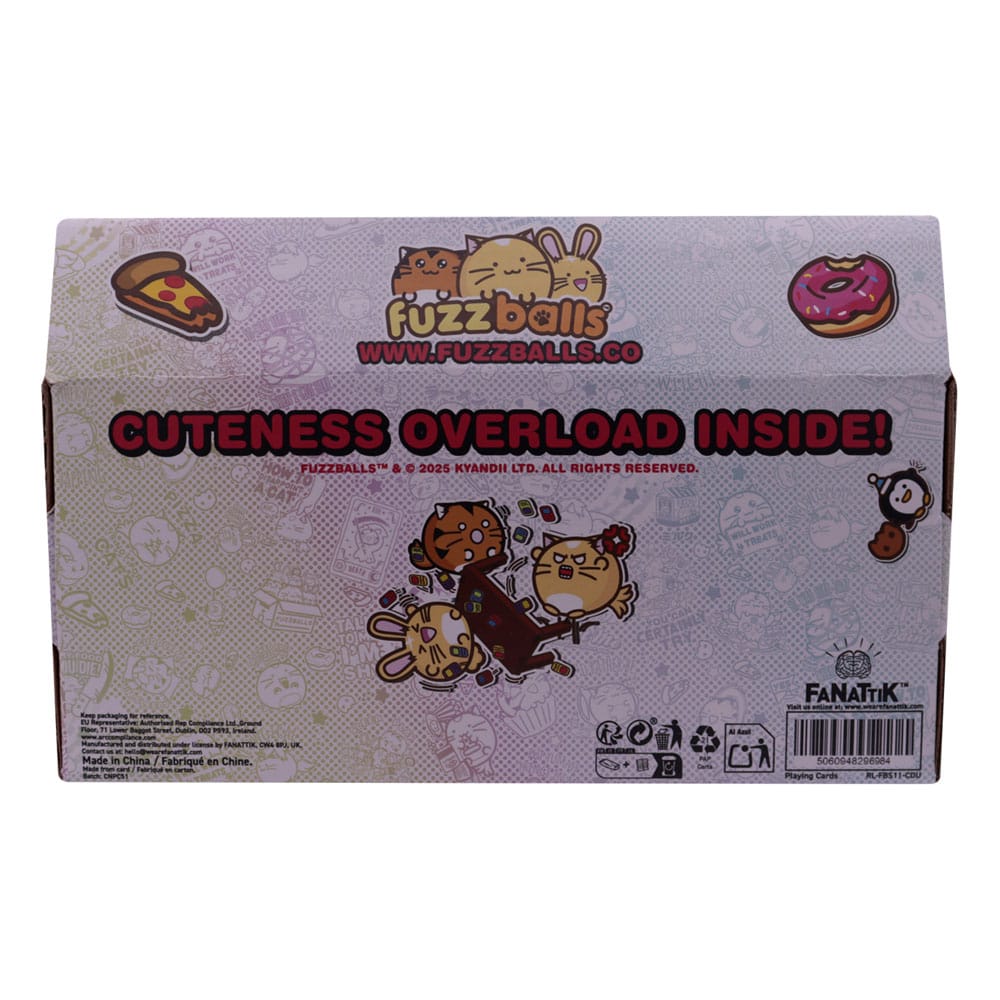 Fuzzballs Spielkarten Display (12) - Smalltinytoystore