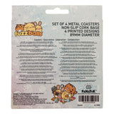 Fuzzballs Untersetzer 4er-Pack - Smalltinytoystore