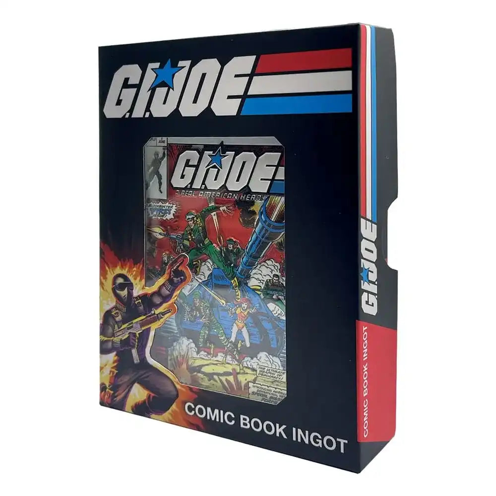 G.I. Joe Metallbarren A Real American Hero #1 Limited Edition - Smalltinytoystore