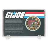 G.I. Joe Sammelmünze A Real American Hero 60th Anniversary 24k Gold Plated Limited Edition - Smalltinytoystore