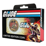 G.I. Joe Sammelmünze A Real American Hero 60th Anniversary 24k Gold Plated Limited Edition - Smalltinytoystore