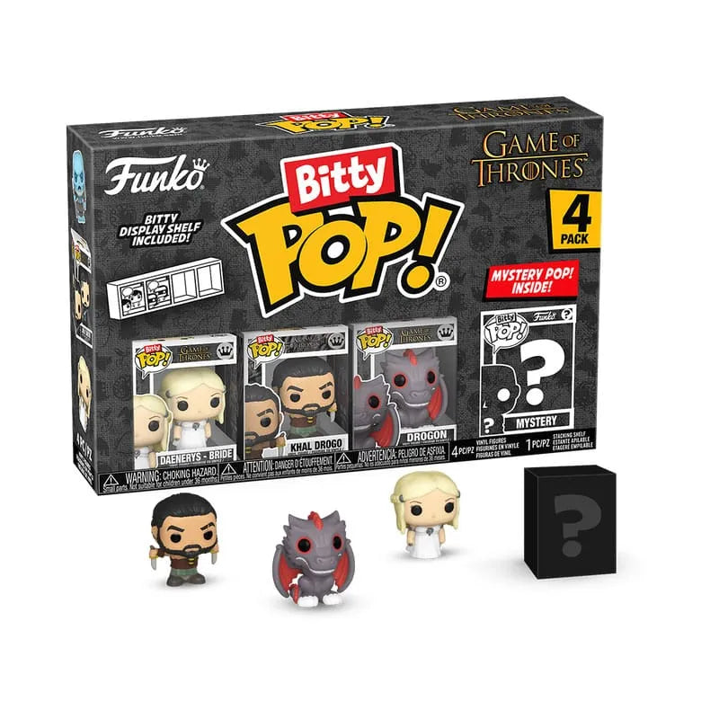 Game of Thrones Bitty POP! Vinyl Figuren 4er-Pack Khaleesi 2,5 cm - Smalltinytoystore