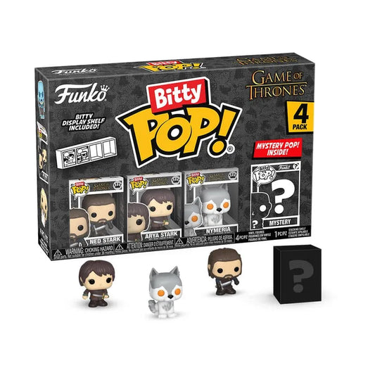 Game of Thrones Bitty POP! Vinyl Figuren 4er-Pack Ned Stark 2,5 cm - Smalltinytoystore