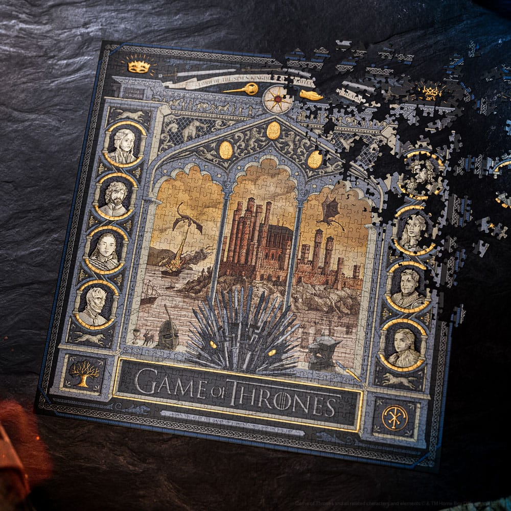 Game of Thrones Multi-Dimensionales Puzzle (1000 Teile) - Smalltinytoystore