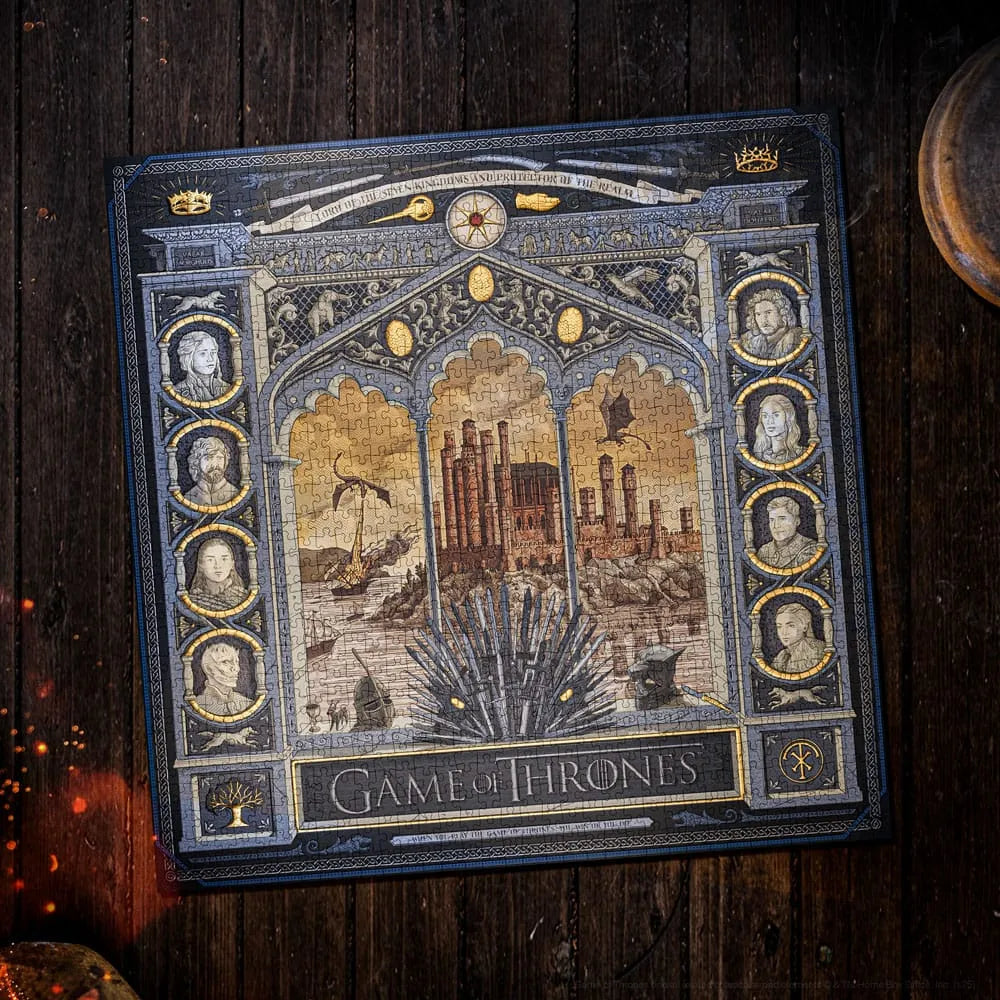 Game of Thrones Multi-Dimensionales Puzzle (1000 Teile) - Smalltinytoystore