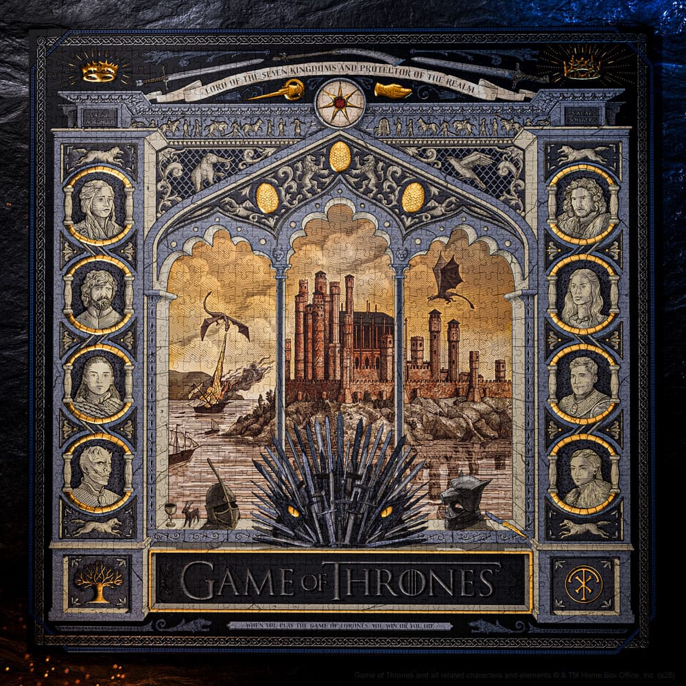 Game of Thrones Multi-Dimensionales Puzzle (1000 Teile) - Smalltinytoystore