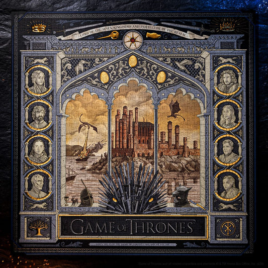 Game of Thrones Multi-Dimensionales Puzzle (1000 Teile) - Smalltinytoystore