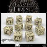 Game of Thrones Würfel Set Stark 10xD6 (10) - Smalltinytoystore