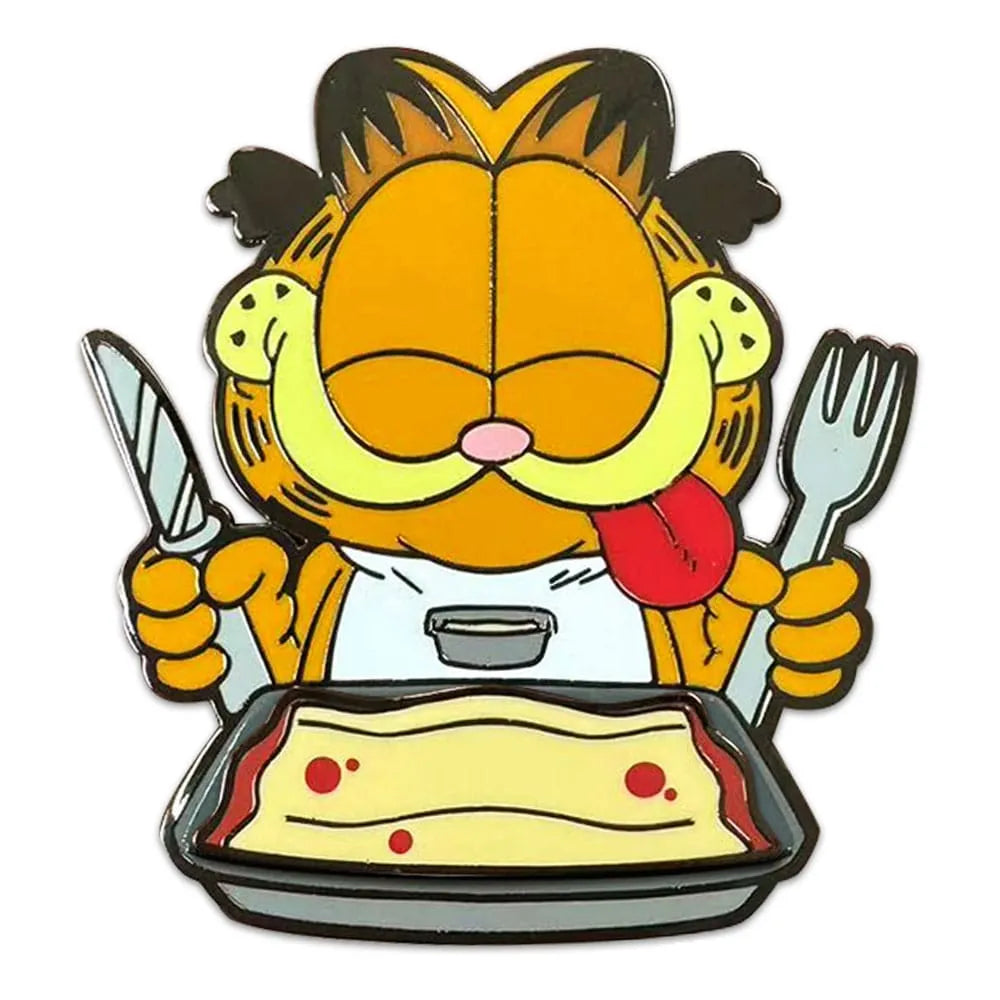 Garfield Ansteck-Pin Disco Garfield Lasagna Dinner 5 cm - Smalltinytoystore