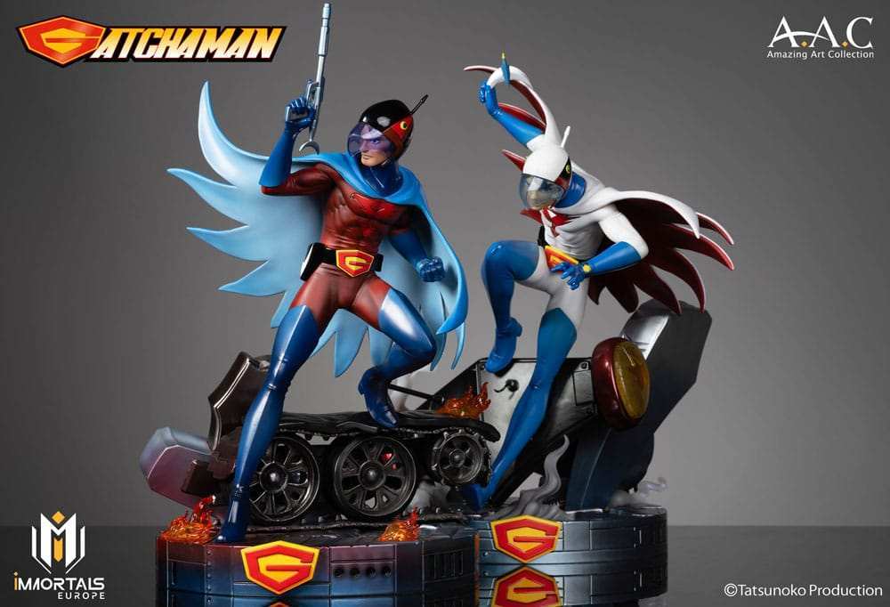 Gatchaman Amazing Art Collection Statue Joe the Condor, Expert in Shooting 34 cm - Smalltinytoystore