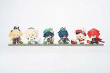 Genshin Impact Battle Scene Series Sammelfiguren 6er-Pack Mondstadt Edition 5 cm - Smalltinytoystore