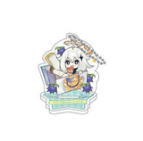 Genshin Impact Genshin Fes 2021 Acryl Figur mit Schlüsselanhänger Paimon 9 cm - Smalltinytoystore