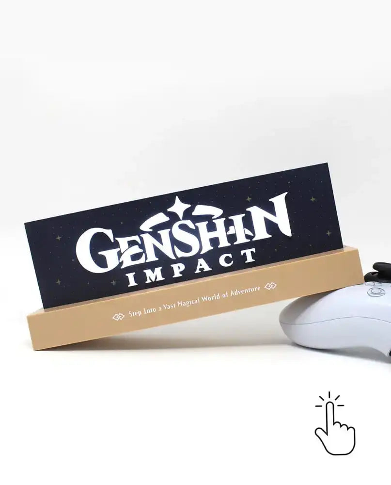 Genshin Impact LED-Leuchte Logo 22 cm - Smalltinytoystore