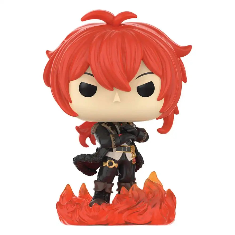 Genshin Impact POP! Games Vinyl Figur Diluc Ragnvindr 9 cm - Smalltinytoystore