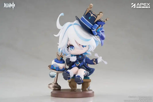 Genshin Impact PVC Statue Furina Amai Gogo no Sanbika Chibi Chara Ver. 13 cm - Smalltinytoystore