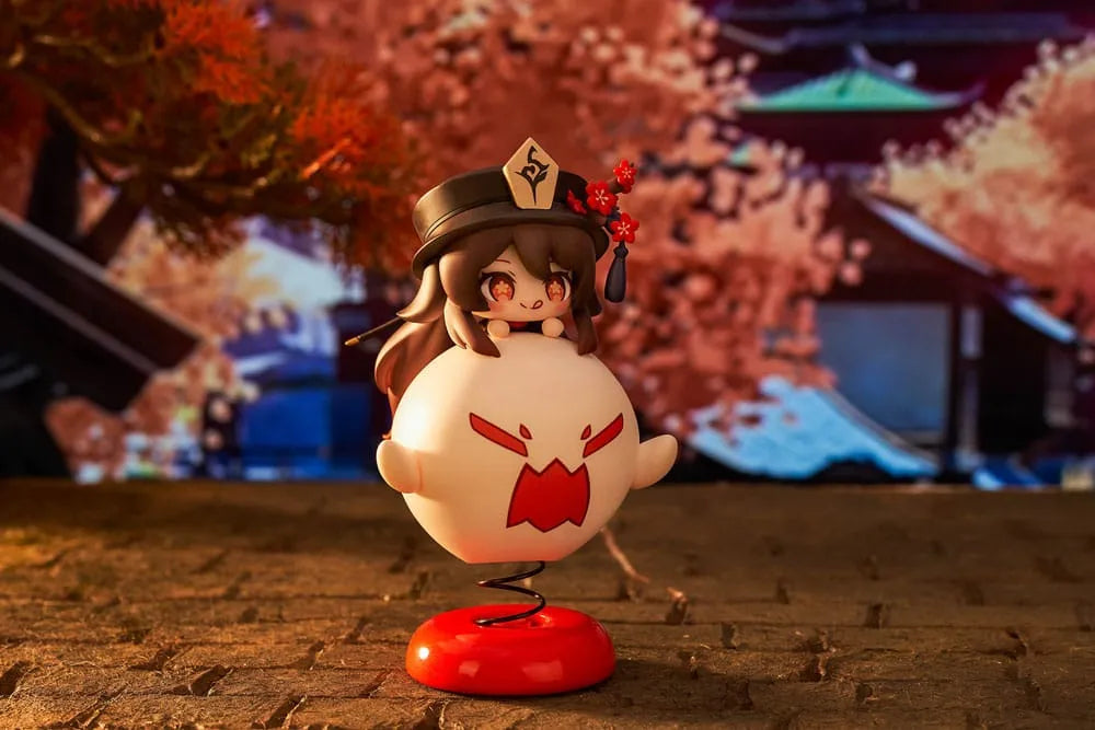 Genshin Impact PVC Statue Hu Tao Chibi Chara Yurayura Stand Ver. (re-run) 10 cm - Smalltinytoystore