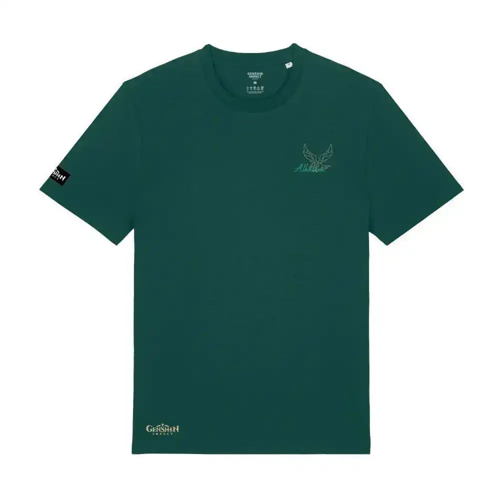 Genshin Impact T-Shirt Alhaitham Green Größe XL - Smalltinytoystore