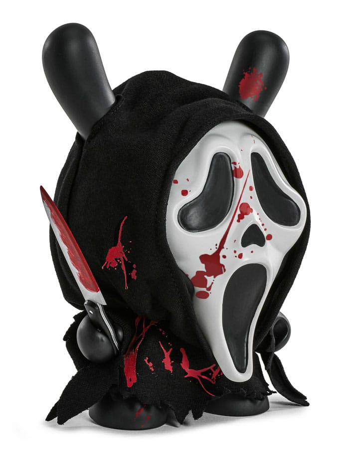 Ghost Face Dunny Art Toy Vinyl Figur Bloody Edition (Glow-in-the-Dark) 20 cm - Smalltinytoystore