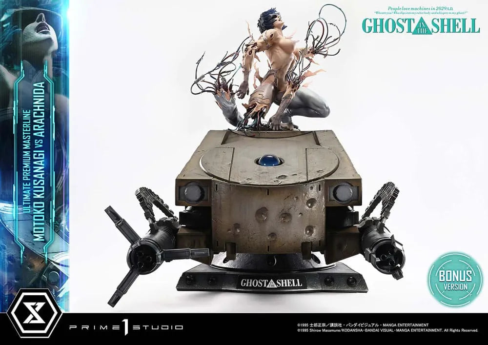Ghost in the Shell Ultimate Premium Masterline Series Statue 1/4 Motoko Kusanagi vs Arachnida Bonus Version 68 cm - Smalltinytoystore