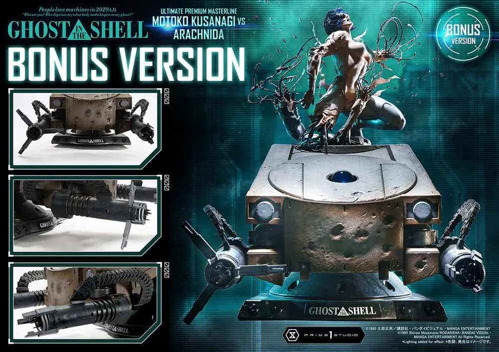 Ghost in the Shell Ultimate Premium Masterline Series Statue 1/4 Motoko Kusanagi vs Arachnida Bonus Version 68 cm - Smalltinytoystore