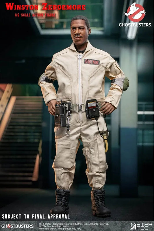 Ghostbusters (1984) Actionfigur 1/6 Winston Zeddemore 30 cm - Smalltinytoystore