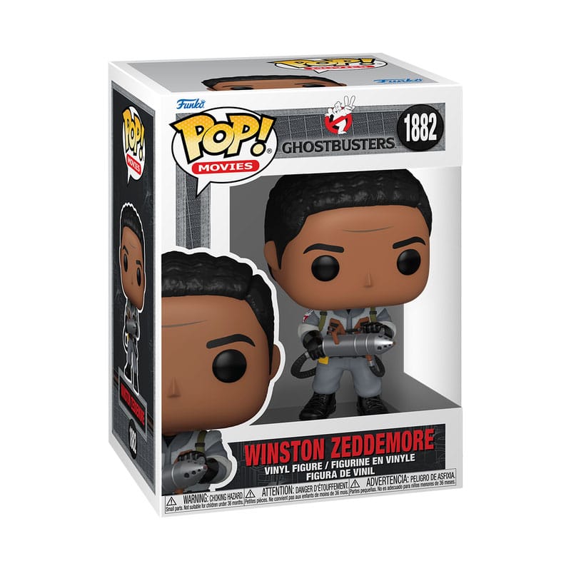 Ghostbusters II POP! Movies Vinyl Figuren Winston Zeddemore 9 cm - Smalltinytoystore