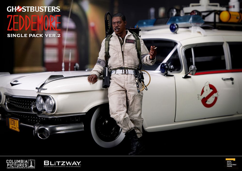 Ghostbusters Premium UMS Actionfigur 1/6 Winston Zeddemore Ver. 2 31 cm - Smalltinytoystore