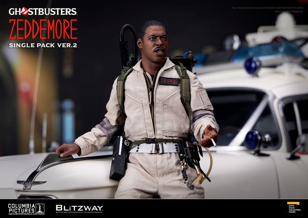 Ghostbusters Premium UMS Actionfigur 1/6 Winston Zeddemore Ver. 2 31 cm - Smalltinytoystore