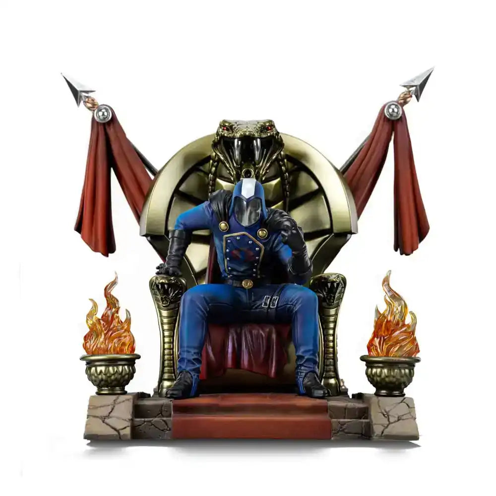 GI Joe Art Scale Statue 1/10 Cobra Commander 25 cm - Smalltinytoystore