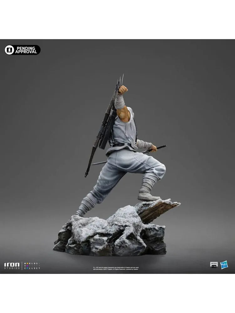 GI Joe Art Scale Statue 1/10 Storm Shadow 23 cm - Smalltinytoystore