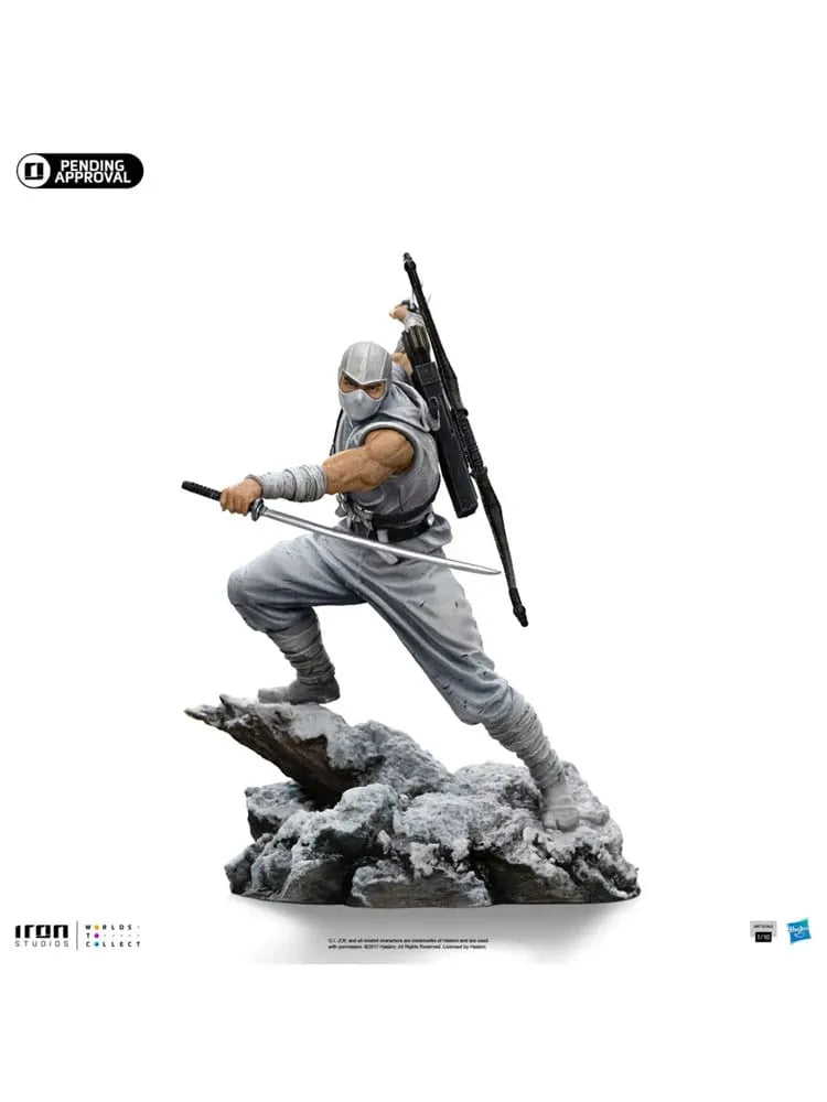 GI Joe Art Scale Statue 1/10 Storm Shadow 23 cm - Smalltinytoystore