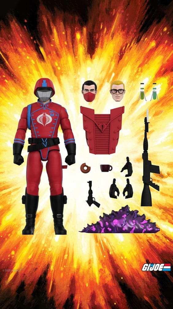 GI Joe Ultimates Actionfigur Wave 5 Cobra Crimson Guard 20 cm - Smalltinytoystore