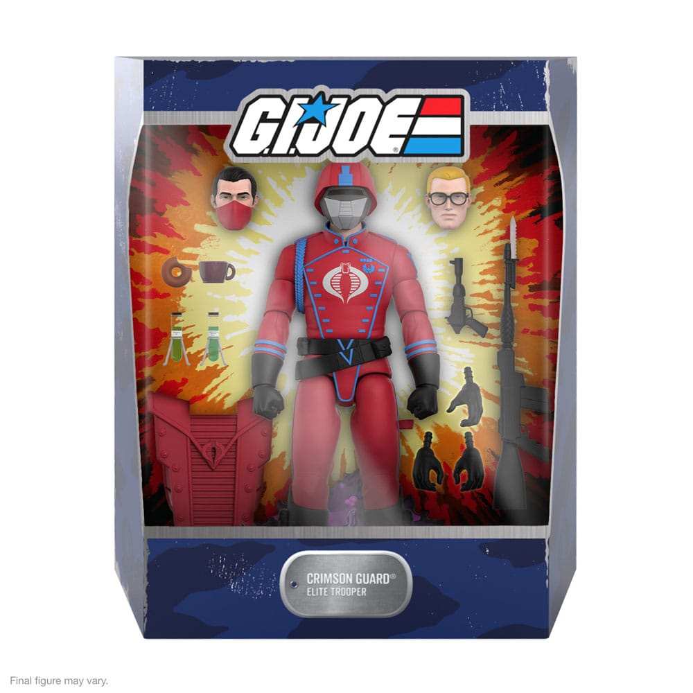 GI Joe Ultimates Actionfigur Wave 5 Cobra Crimson Guard 20 cm - Smalltinytoystore