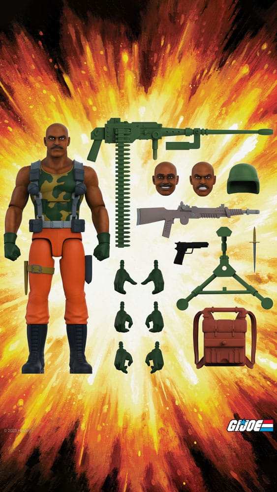 GI Joe Ultimates Actionfigur Wave 5 Roadblock 20 cm - Smalltinytoystore