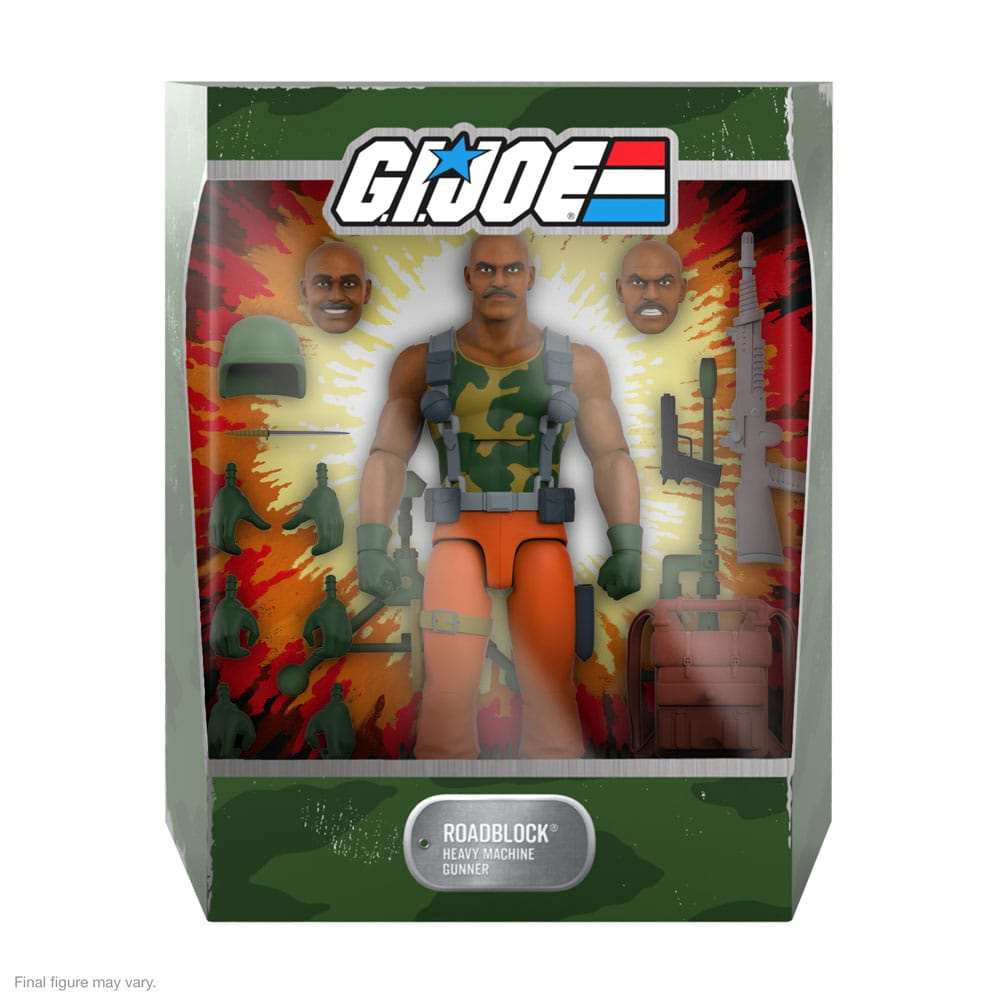 GI Joe Ultimates Actionfigur Wave 5 Roadblock 20 cm - Smalltinytoystore