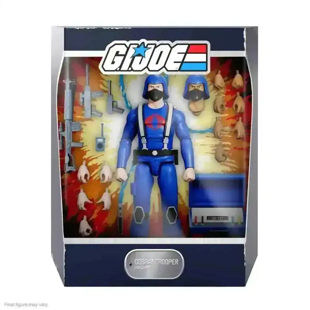 GI Joe Ultimates Cobra Trooper Actionfigur 18 cm im Blister, Zubehör, Smalltinytoystore