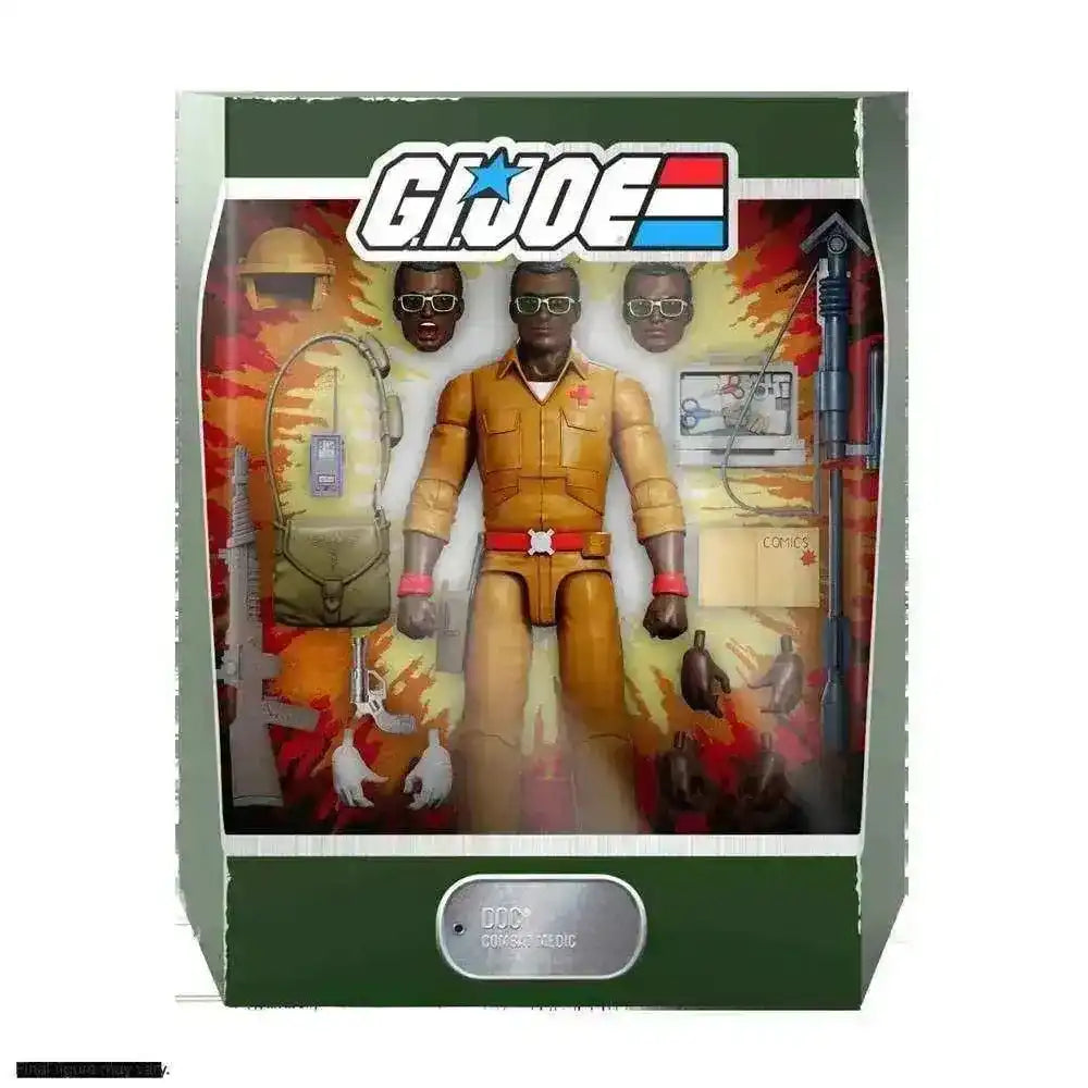 GI Joe Ultimates Doc Actionfigur 18 cm im Sammlerkarton mit Zubehör bei Smalltinytoystore