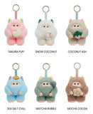 Giggle Monster Plüsch-Schlüsselanhänger 11 cm Marshmallow Dreams Blind Box Display (6) - Smalltinytoystore