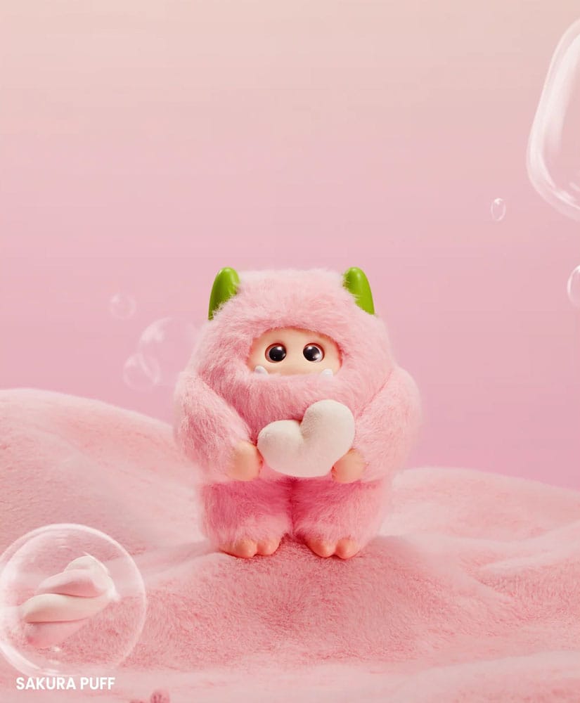 Giggle Monster Plüsch-Schlüsselanhänger 11 cm Marshmallow Dreams Blind Box Display (6) - Smalltinytoystore