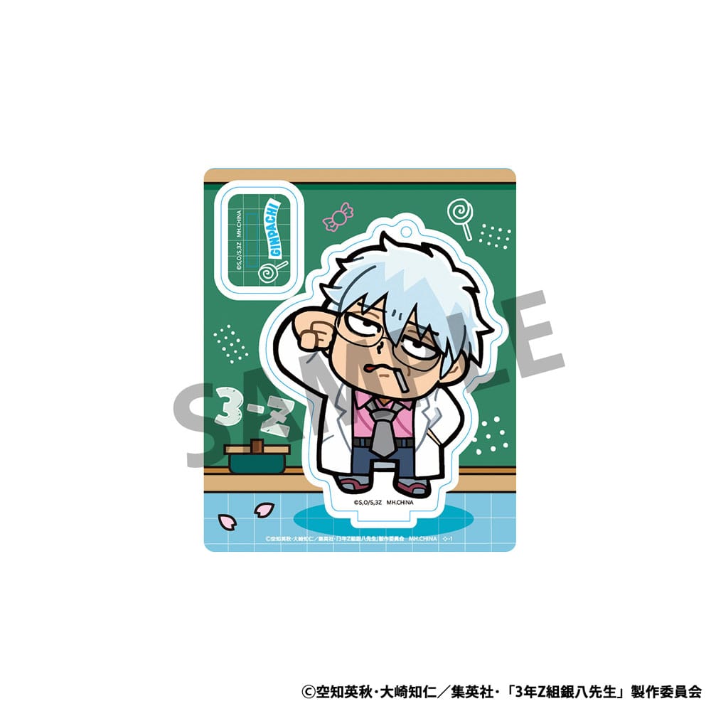 Gintama Acryl Figuren 3-Z Ginpachi Sensei x Okawabukubu the Youth 6 cm Display (8) - Smalltinytoystore