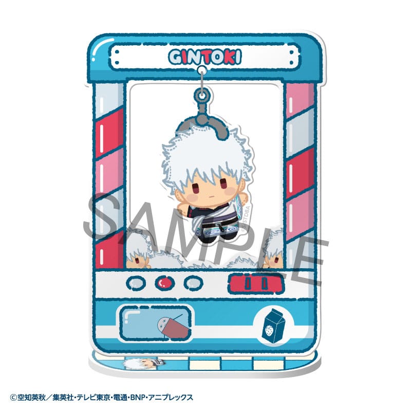 Gintama Acryl Figuren Chara Catcher 9 cm Display (8) - Smalltinytoystore